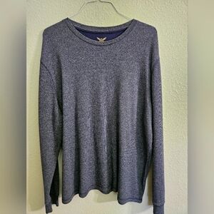 Faded Glory Men's Waffle-Knit Long-Sleeved tee 2XL